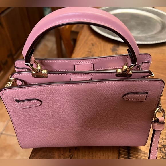 🎉HOST PICK🎉 Coach Mini Lane Top Handle With Whipstitch. Like New. Used Once. - Picture 8 of 9